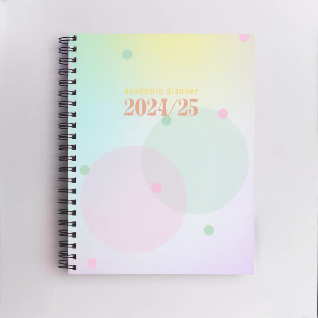 Fairy dust pastel planner - Sunday to Thursday