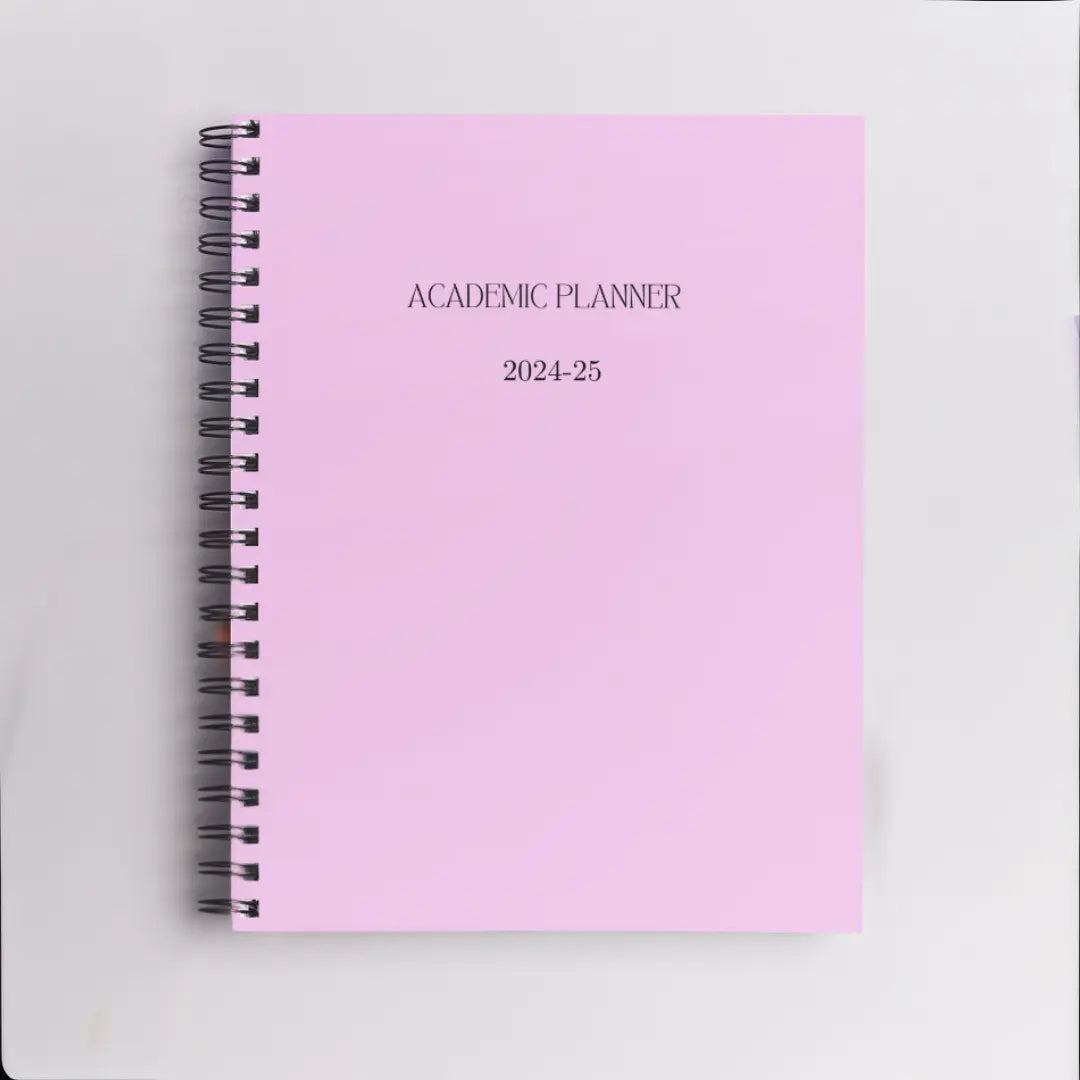 Parma  violet pastel planner - Sunday to Thursday